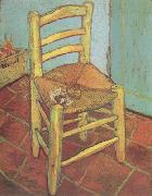 Vincent Van Gogh Vincent's Chair with His Pipe (nn04) oil painting on canvas